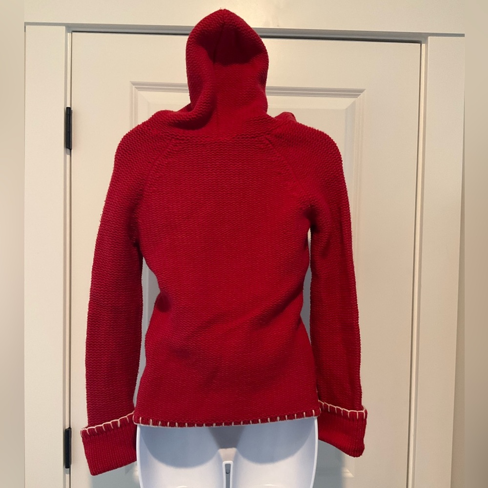 Vintage Hollister Lambs Wool Hoodie Sweater.
Size Small. - Picture 2 of 6